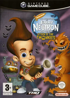 Nickelodeon Jimmy Neutron - Boy Genius - Attack of the Twonkies box cover front